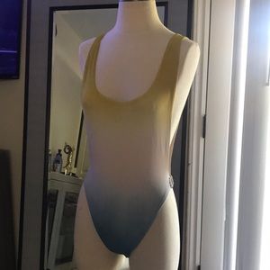 One Piece Bathing Suit